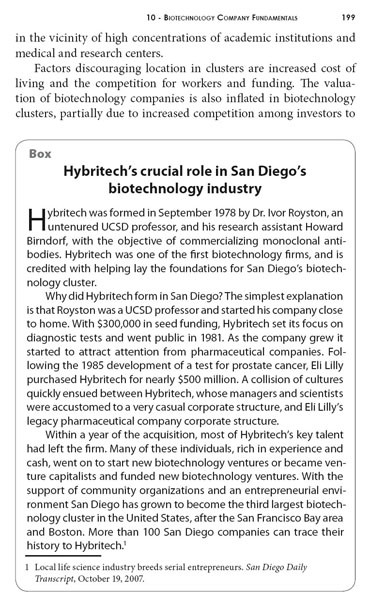 Creative Destruction: Hybritech's role in building the San Diego Biotechnology Cluster